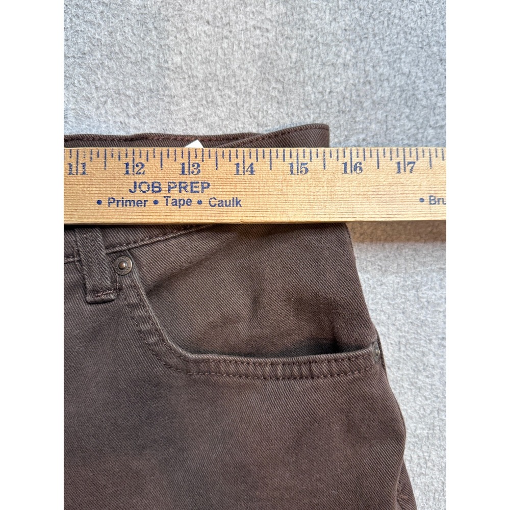 Gloria Vanderbilt Amanda Tapered Jeans Womens 10 Short Brown Denim High Rise - Picture 8 of 14